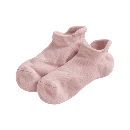 毛圈運動踝襪-女