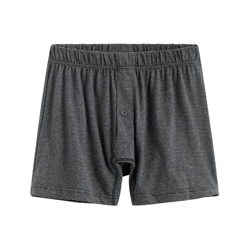 純棉條紋四角褲-男