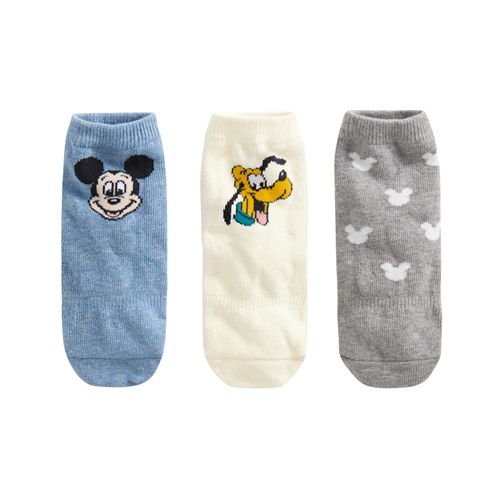 迪士尼系列提花中筒襪(3入)-Baby