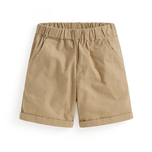 純棉反折短褲-童