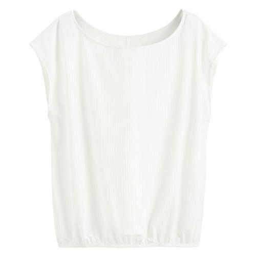 輕柔運動連袖上衣-女