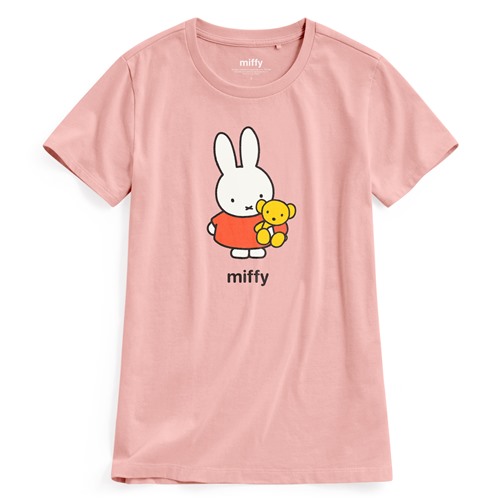 Miffy and Friends印花T恤-02-女