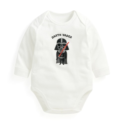 STAR WARS系列純棉羅紋包臀衣-Baby