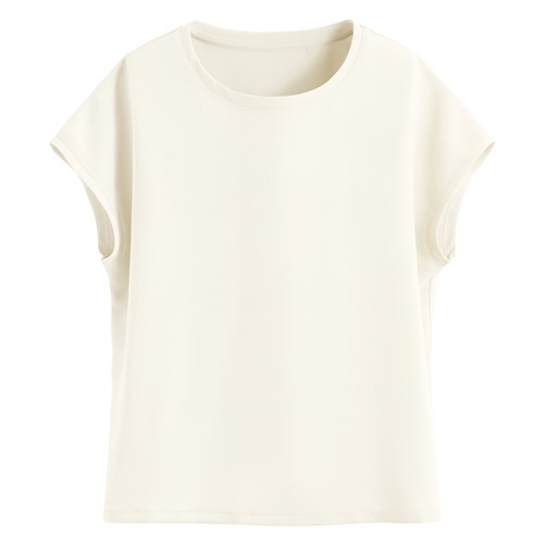 輕柔連袖寬版上衣-女