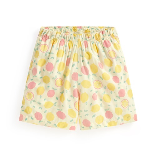 嫘縈印花短褲-童