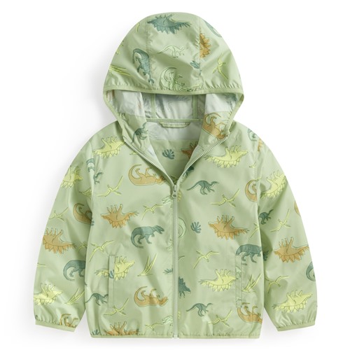 抗UV輕型恐龍印花風衣外套-童