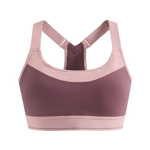 高度支撐背扣式配色Bra背心-女