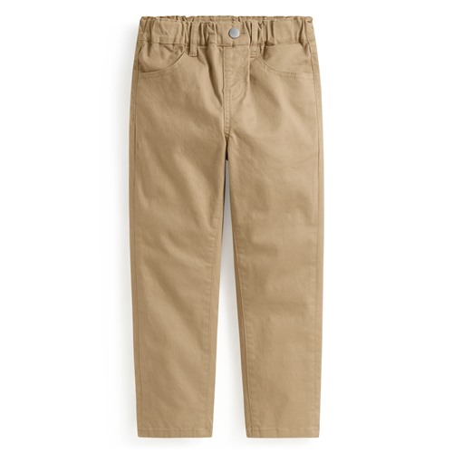 棉質彈性長褲-童