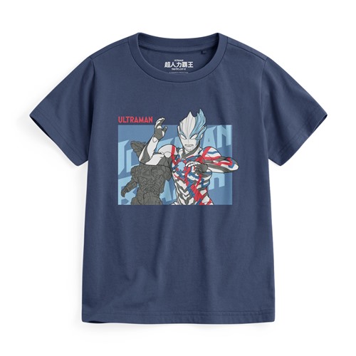 超人力霸王印花T恤-08-童