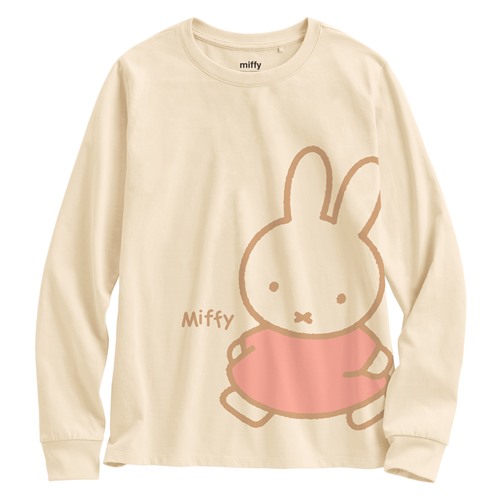 Miffy長袖印花T恤-01-女