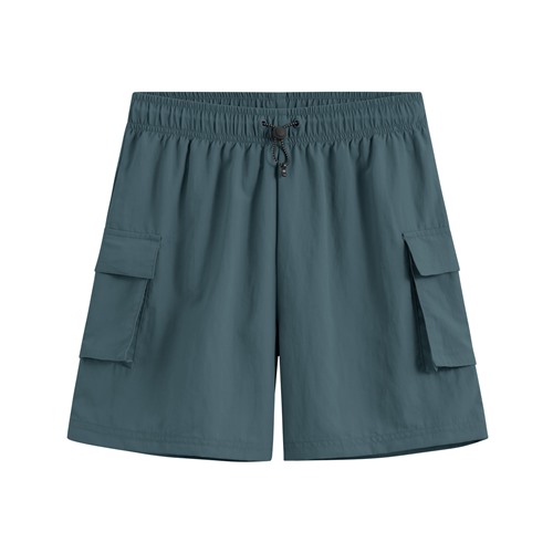 輕便工裝短褲-女