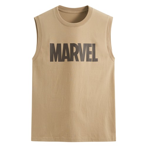 漫威系列純棉印花背心-男
