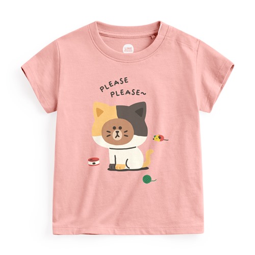 LINE FRIENDS印花T恤-04-Baby