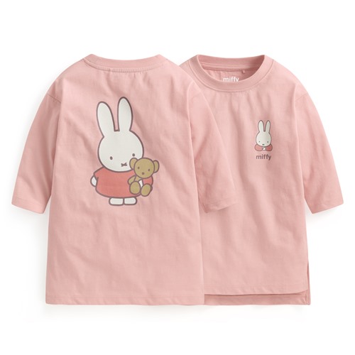 Miffy竹節棉長版上衣-Baby