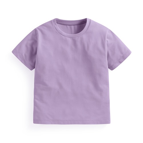 吸排網眼短袖T恤-童