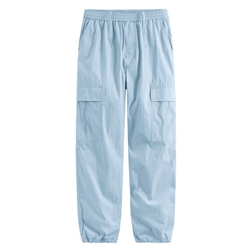 輕便工裝束口褲-女