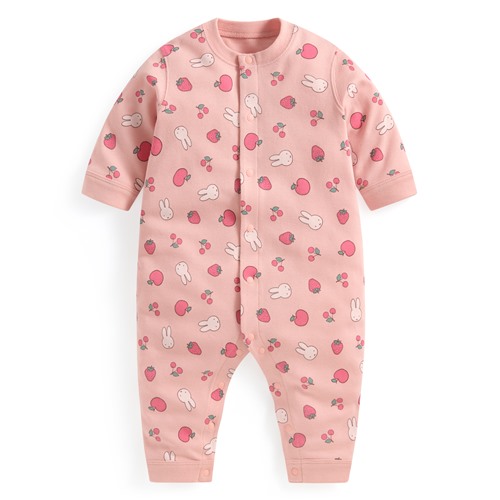 Miffy純棉羅紋印花連身衣-Baby