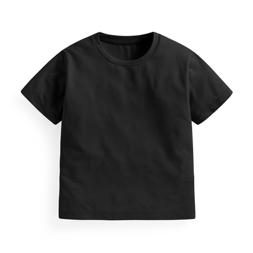 吸排網眼短袖T恤-童