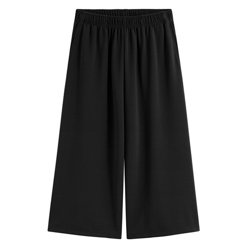 輕柔彈性休閒七分褲-女