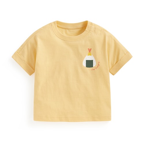 竹節棉美食印花T恤-Baby