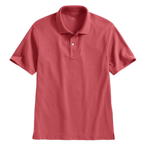 涼感網眼polo衫-男