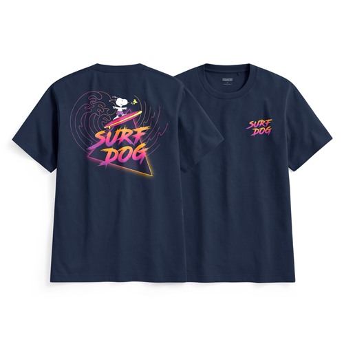 史努比系列厚版印花T恤-14-男