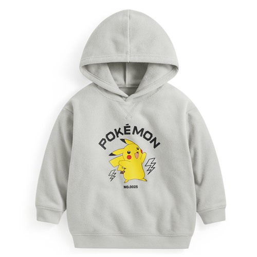寶可夢Fleece寬鬆連帽上衣-童