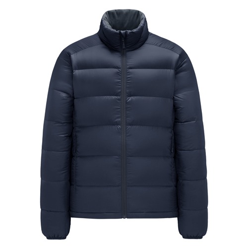 極暖羽絨立領外套-男