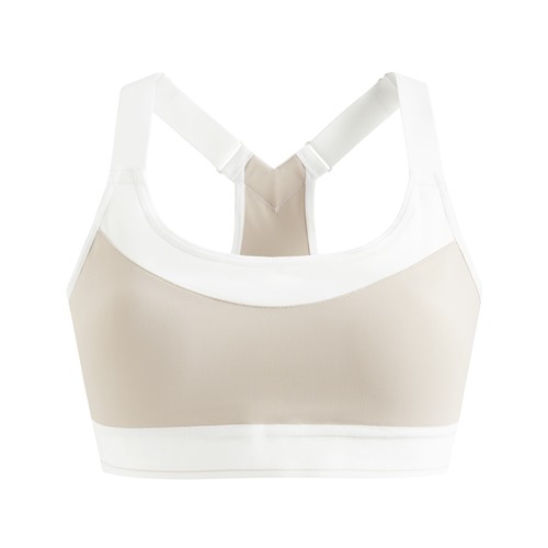 高度支撐背扣式配色Bra背心-女