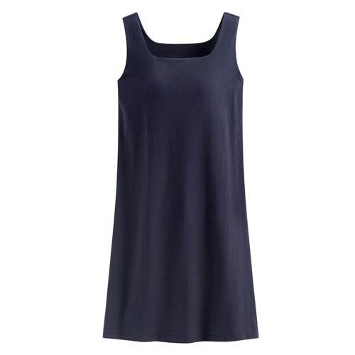 Bra方領背心洋裝-女