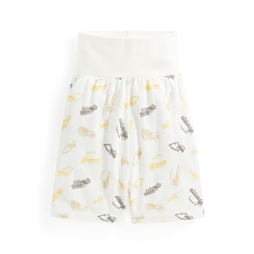 棉質網眼印花高腰褲-Baby