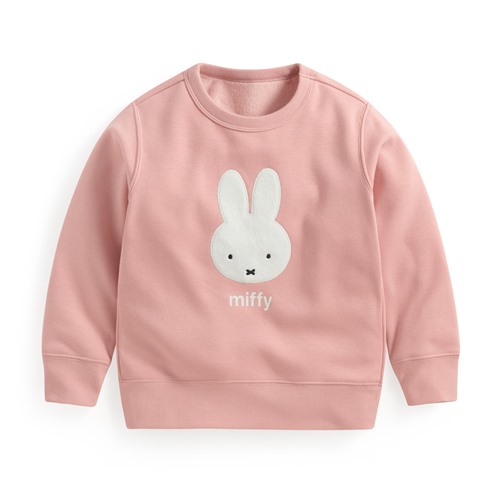 Miffy and Friends毛絨貼布繡圓領上衣-童