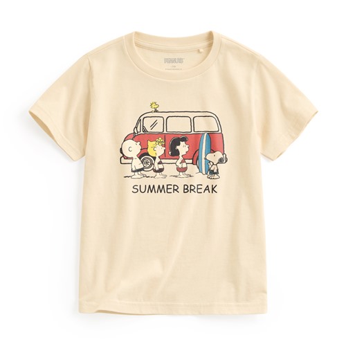 史努比系列印花T恤-01-童