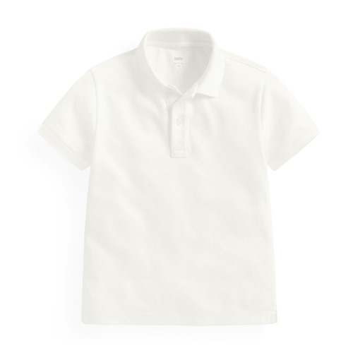 涼感網眼polo衫-童