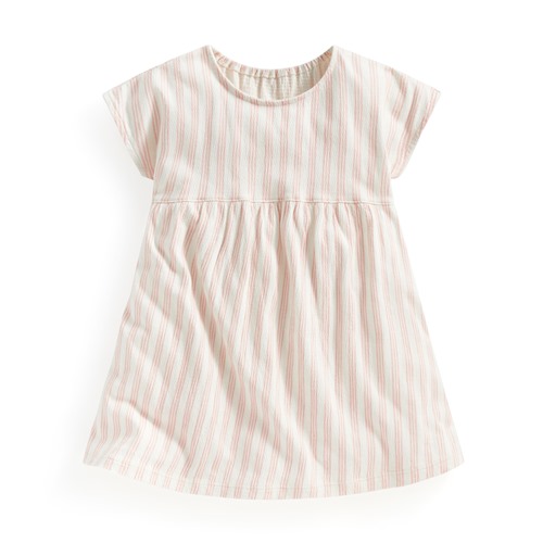 條紋印花連袖洋裝-Baby