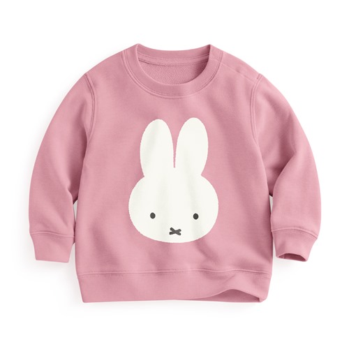 Miffy毛圈印花圓領衫-01-Baby