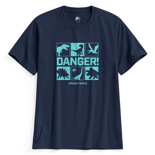 Jurassic World印花T恤-02-男