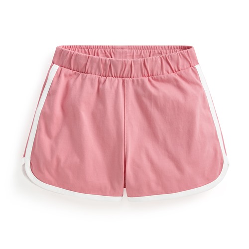 純棉滾邊鬆緊短褲-童