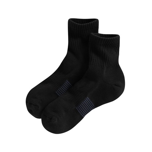 毛圈除臭中筒襪-男