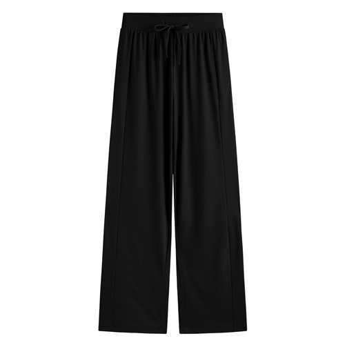 涼感輕薄寬褲-女