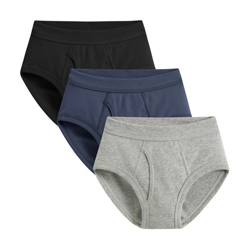 羅紋三角褲(3入)-男童