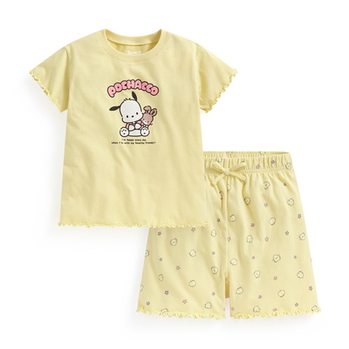 三麗鷗純棉木耳邊家居套裝-02-童