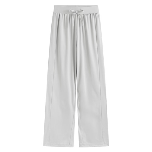 涼感輕薄寬褲-女