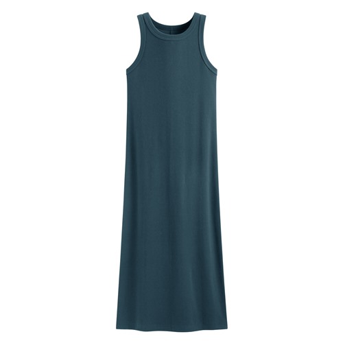 羅紋背心連身裙-女