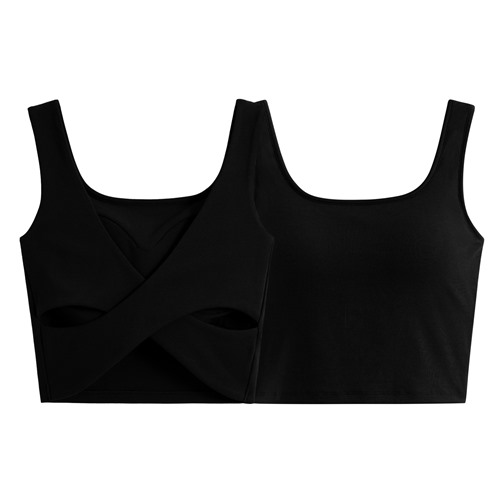 Bra美背方領背心-女