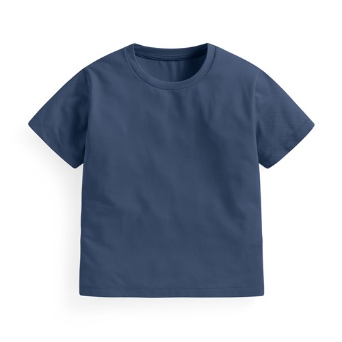 吸排網眼短袖T恤-童