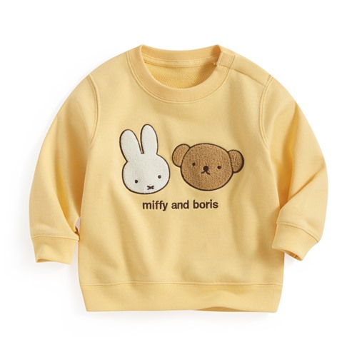 Miffy and Friends毛圈電繡圓領衫-03-Baby