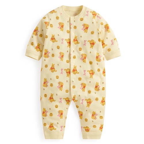 迪士尼系列純棉羅紋連身衣-Baby