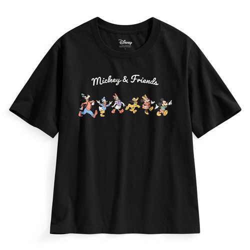 迪士尼系列寬版印花T恤-23-女