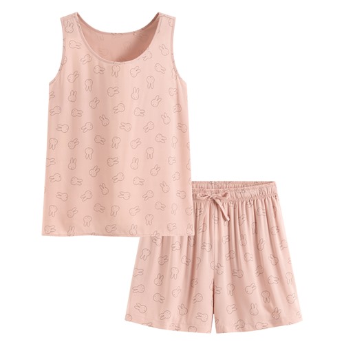 Miffy嫘縈印花背心家居套裝-女